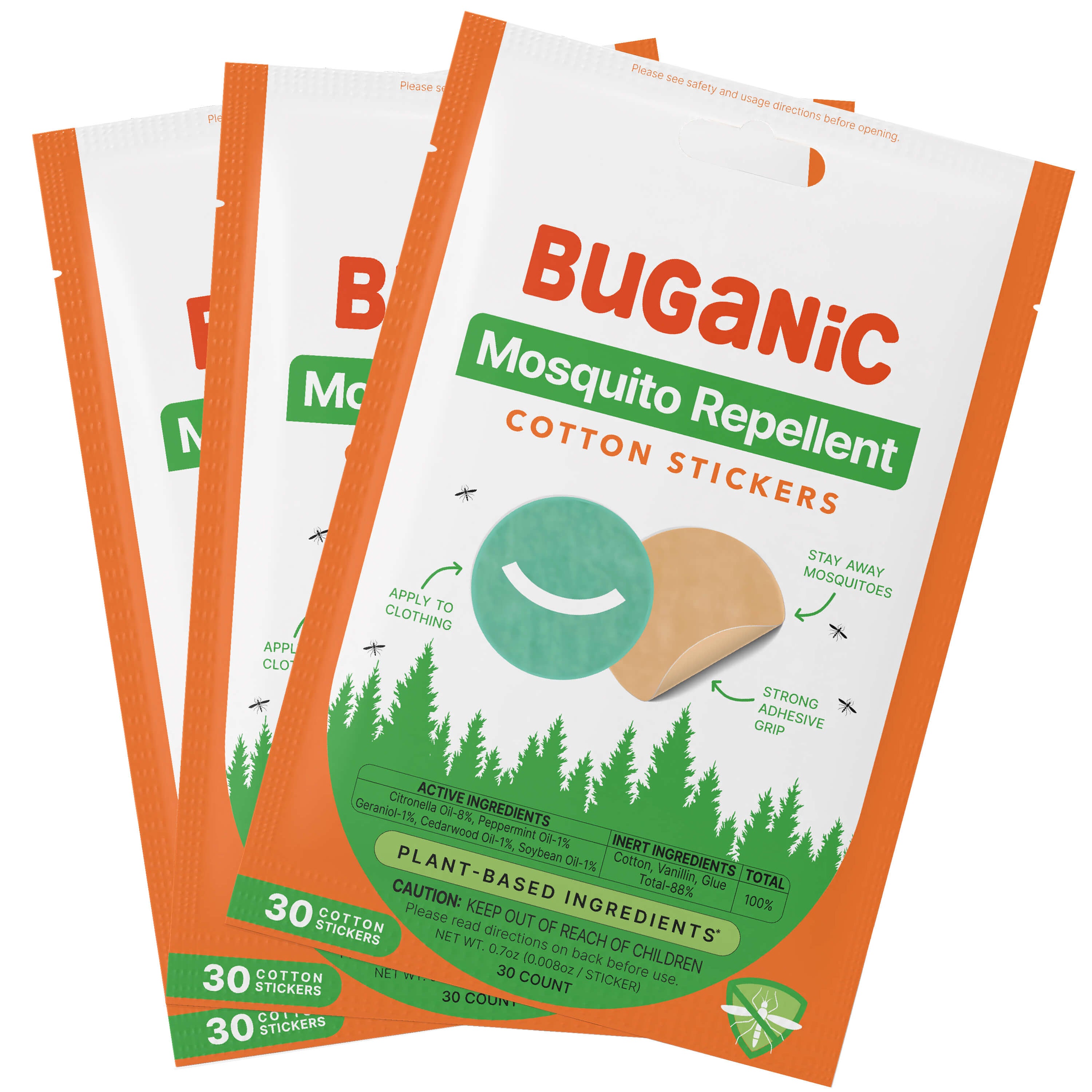 Mosquito Repellent Stickers
