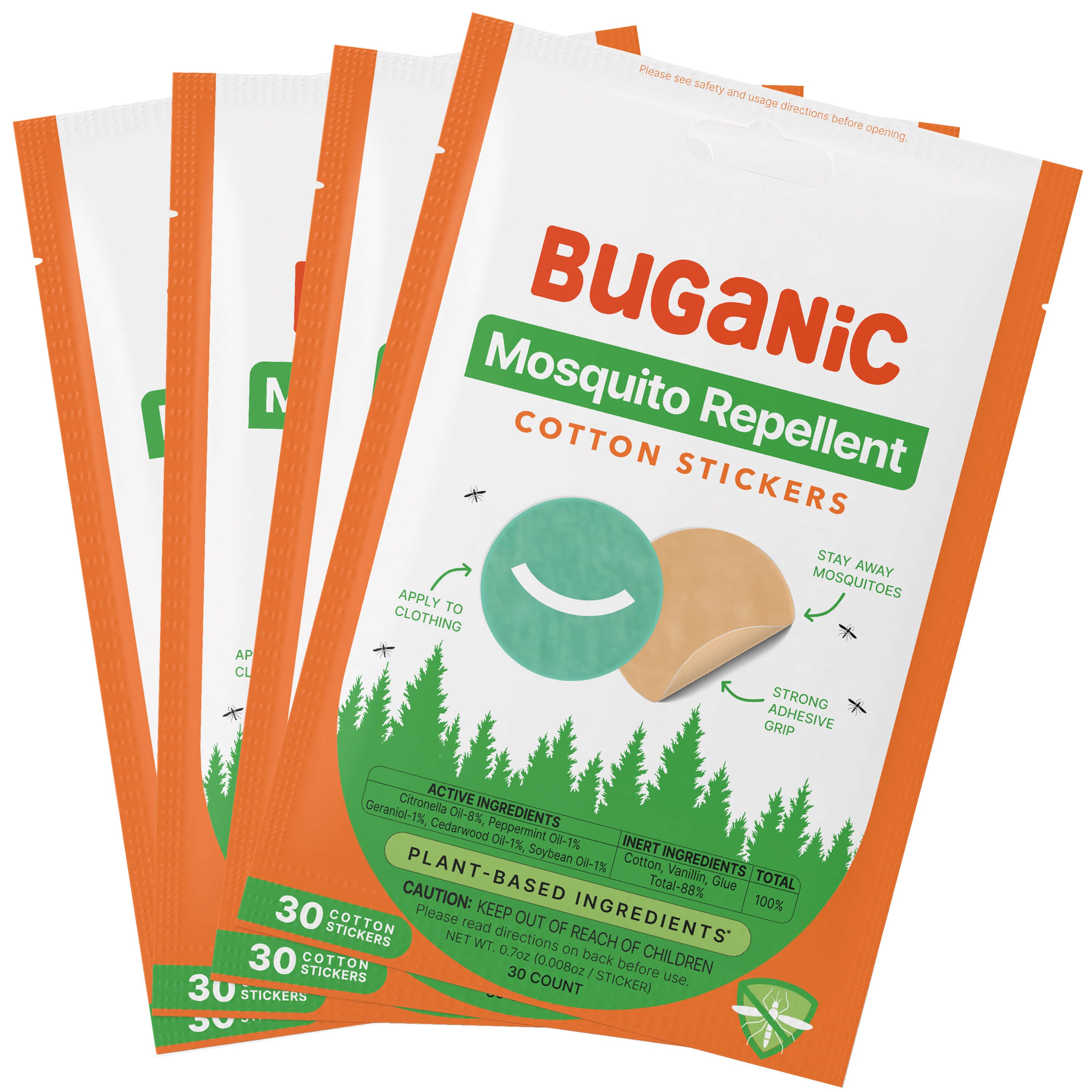 Mosquito Repellent Stickers