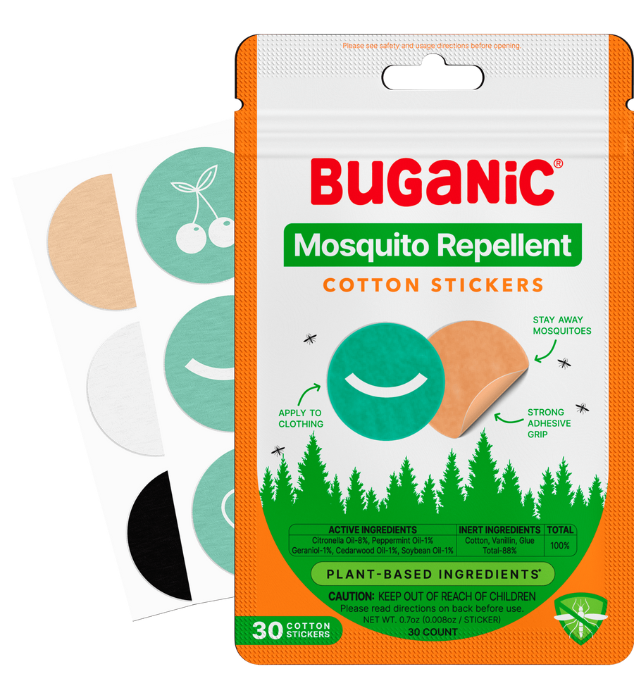 Buganic mosquito repellent stickers