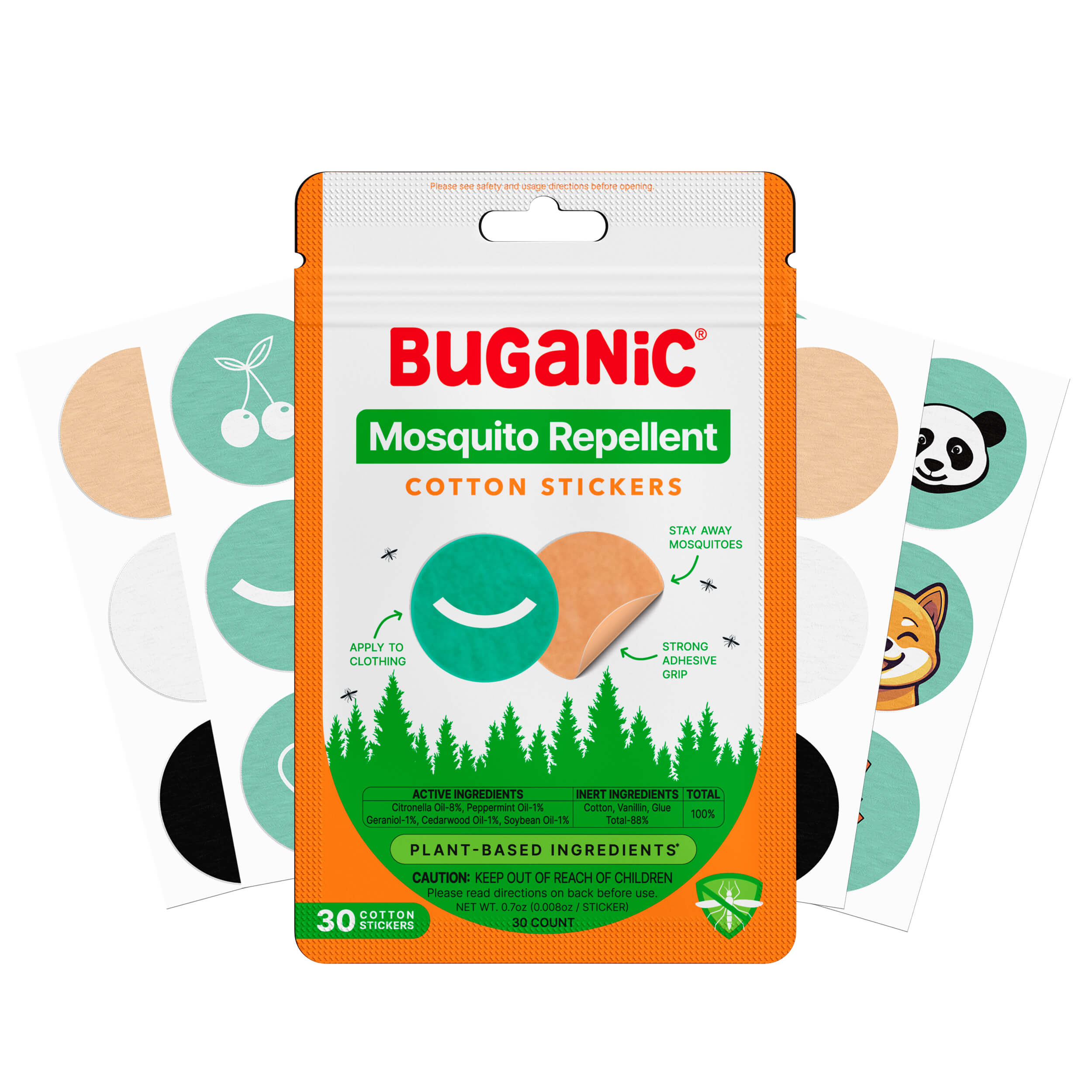 Mosquito Repellent Stickers
